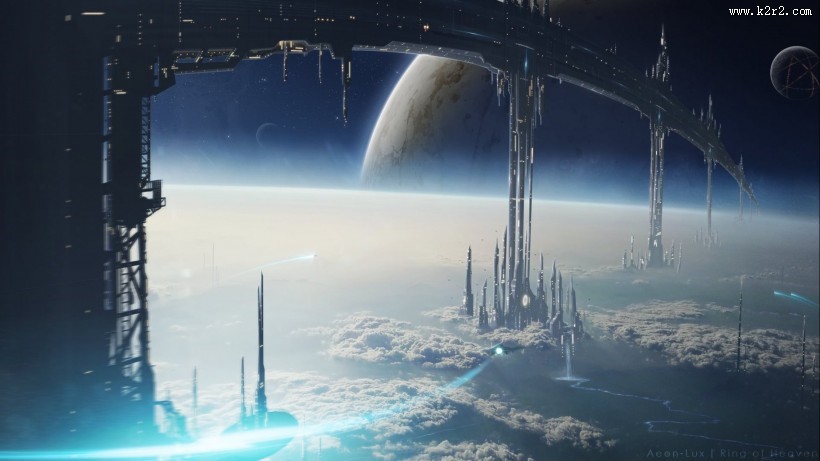 未来科幻城市图片