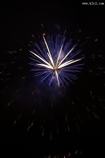 灿烂的烟花图片
