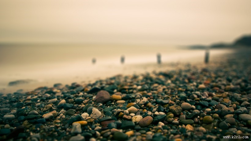 美丽的鹅卵石图片