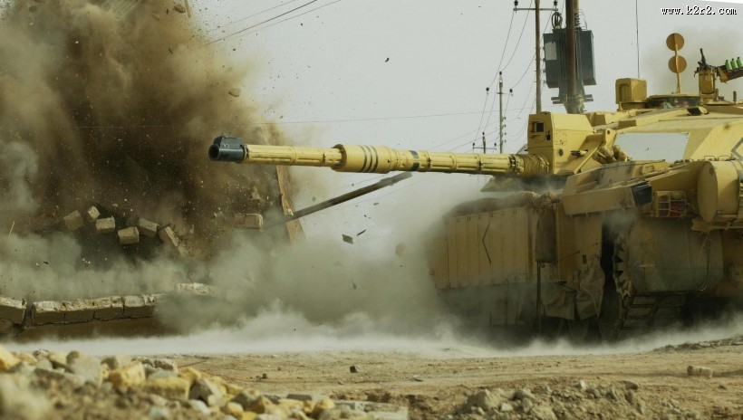 英国挑战者2主战坦克图片