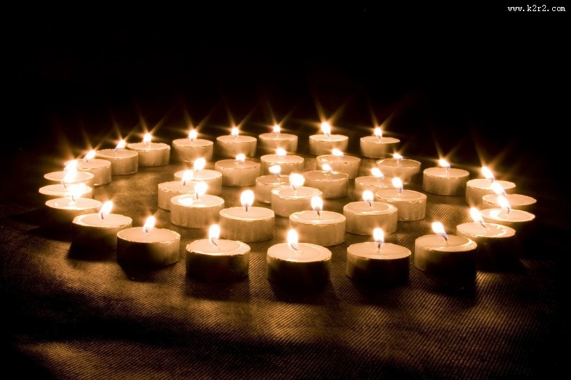 浪漫烛光造型图片大全