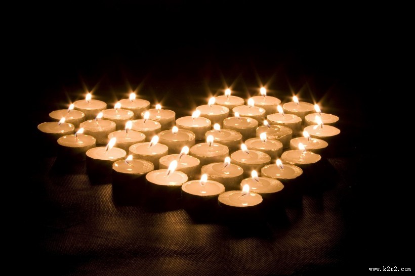 浪漫烛光造型图片大全