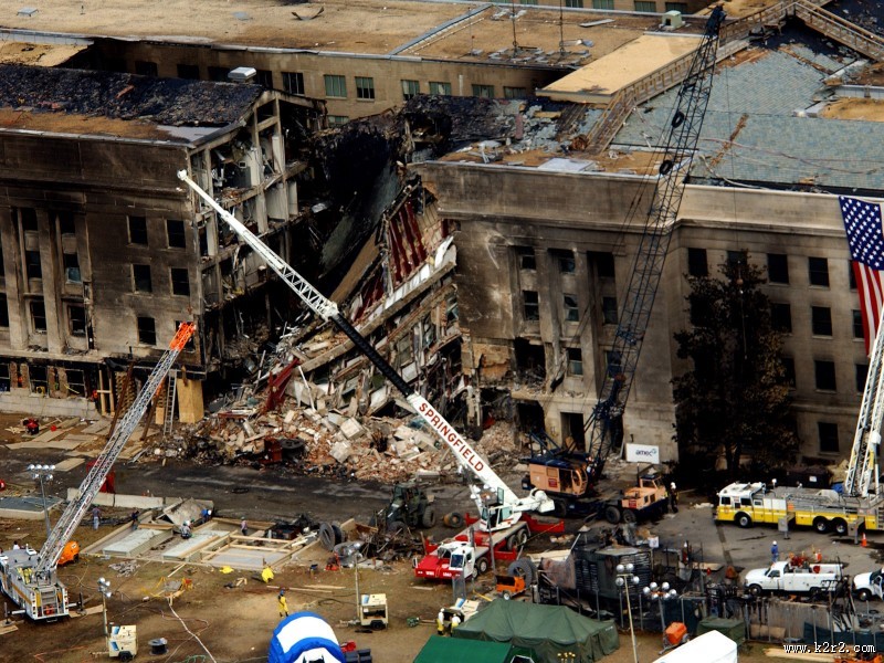 美国911恐怖袭击图片