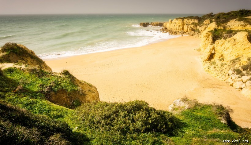 细软的海滩图片