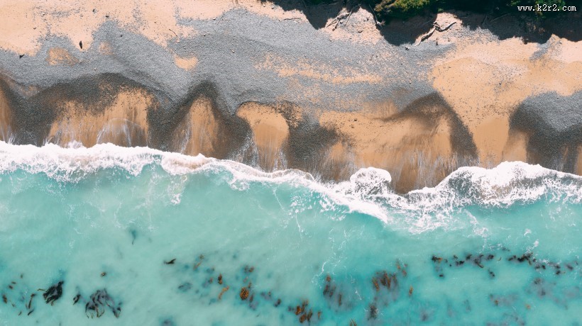 唯美的海岸风景图片