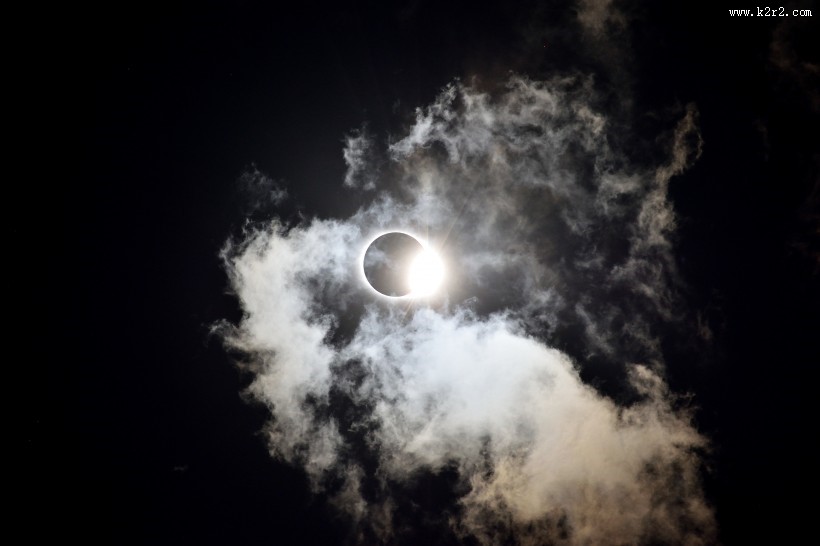 日食的特写图片大全
