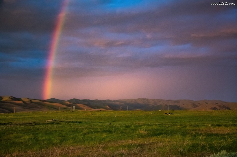 天边的彩虹