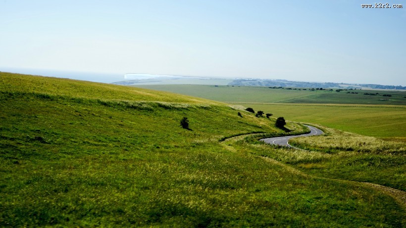 宽广的草原图片