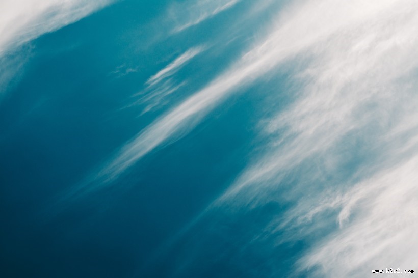 空中的云彩图片