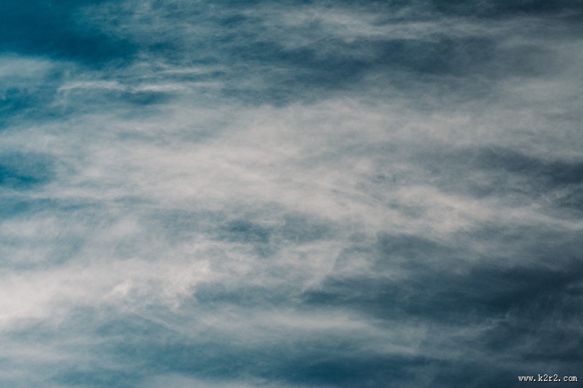 空中的云彩图片