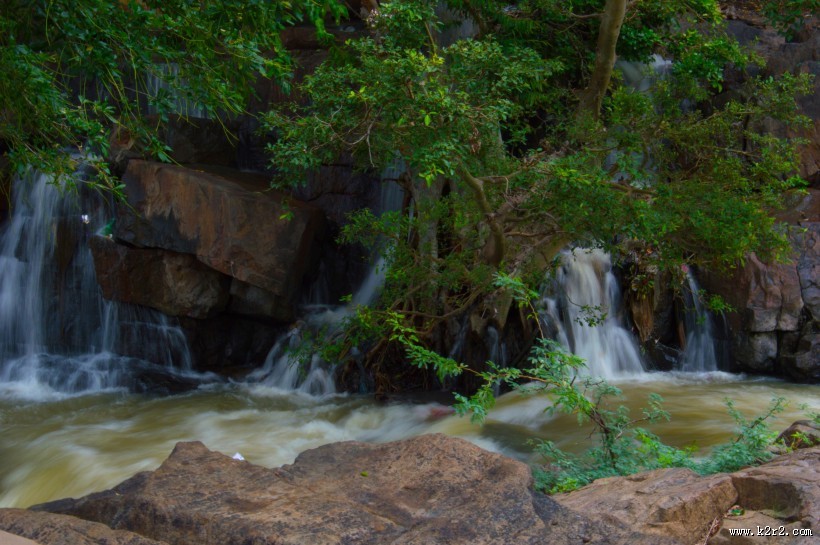 森林小溪山间流水图片