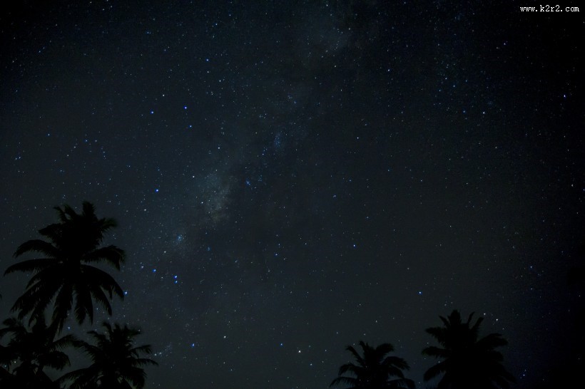 灿烂的星空图片