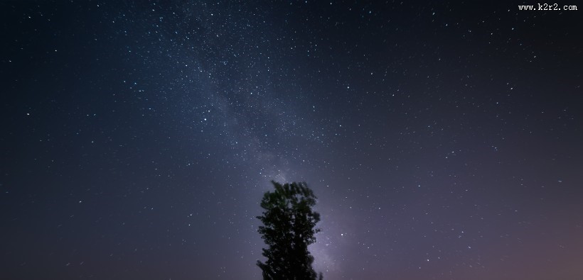 灿烂的星空图片