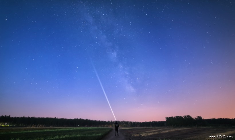 灿烂的星空图片