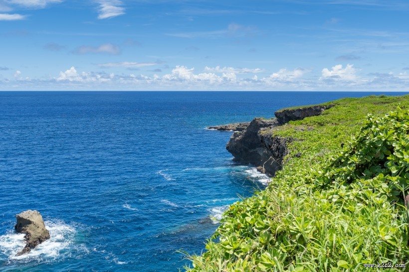 迷人的海岸风景图片