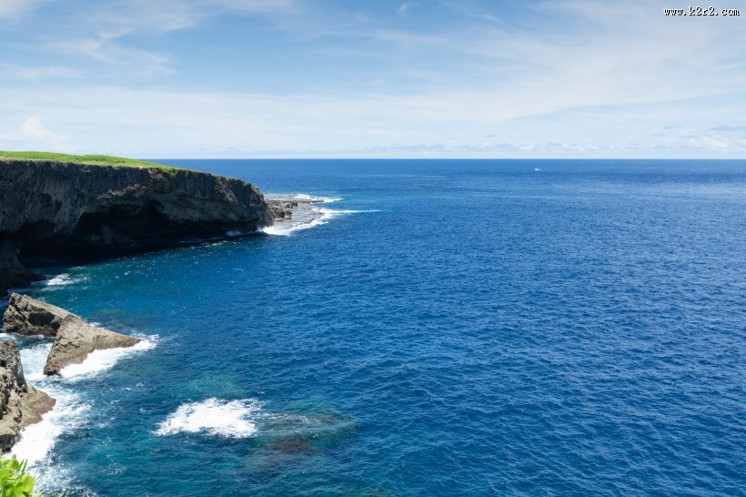迷人的海岸风景图片