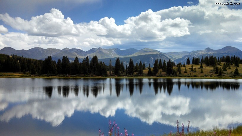 水中的倒影图片大全