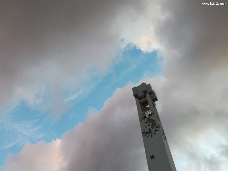 空中的乌云图片