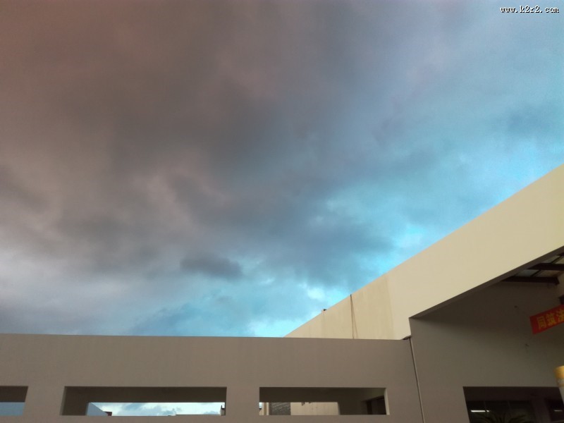 空中的乌云图片