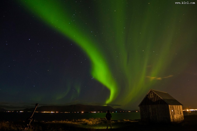 美丽绚烂的极光图片