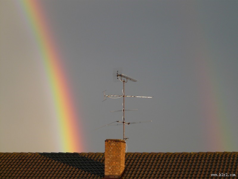 绚丽的彩虹图片大全