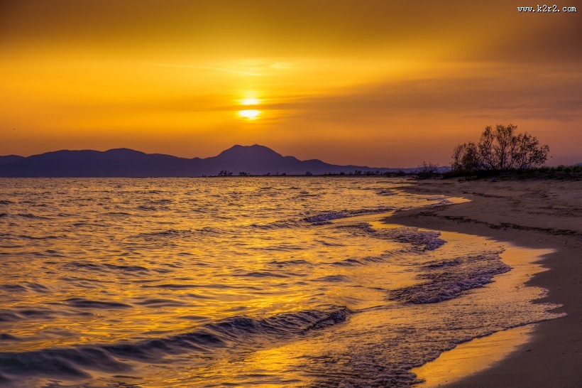 景色秀美的夕阳图片大全