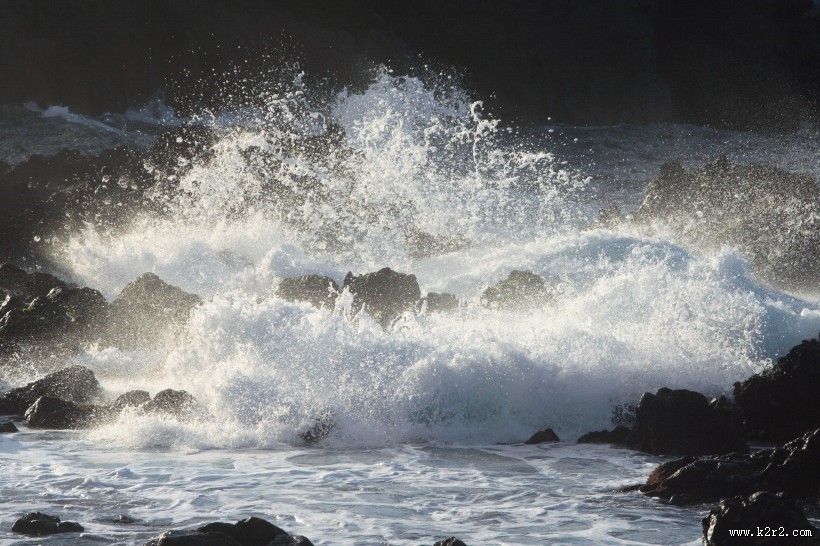 激起的浪花图片大全