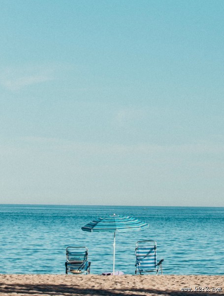 碧蓝的大海图片大全