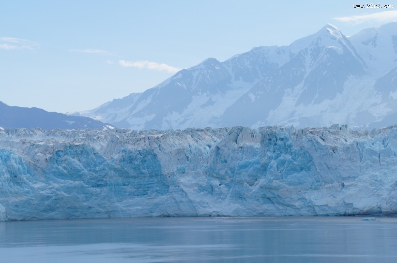 寒冷的冰川图片
