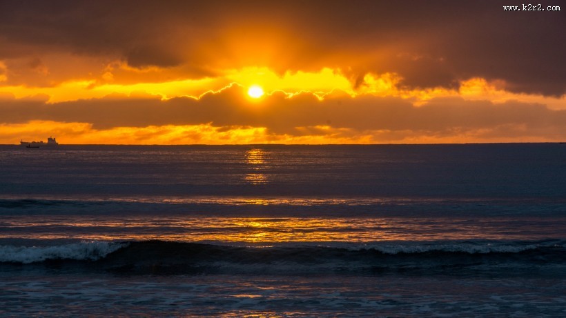 令人陶醉的晚霞图片