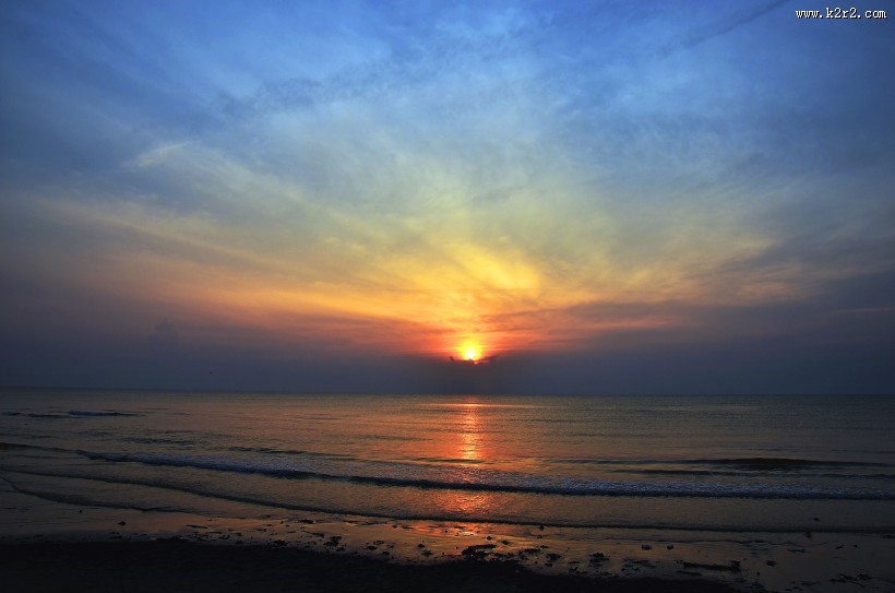 美丽的日出日落风景图片