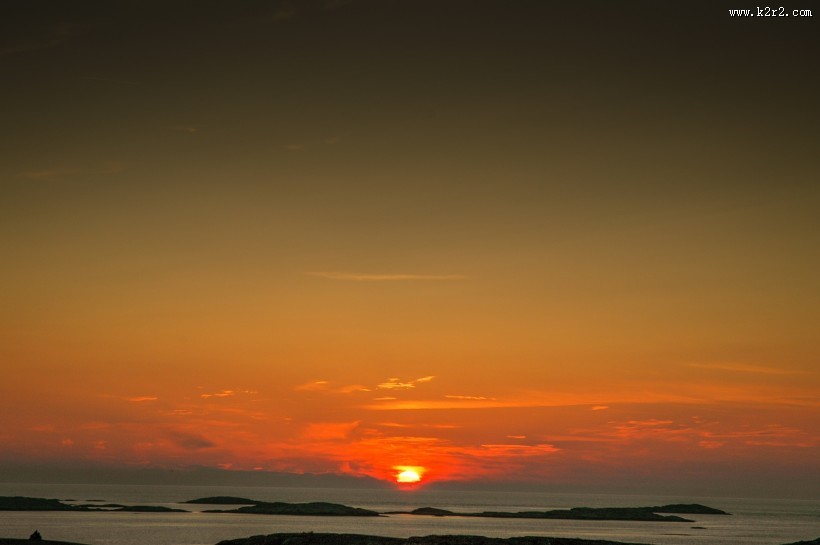 美丽的日出日落风景图片
