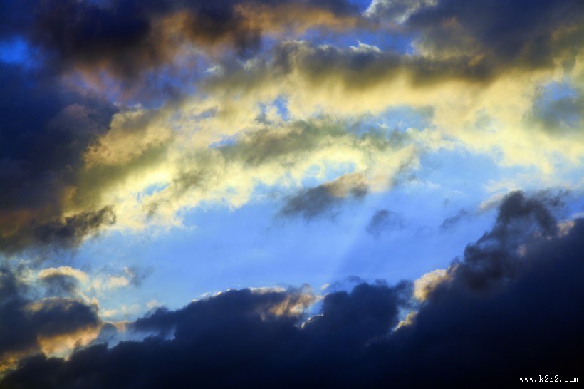 天空中的乌云图片大全