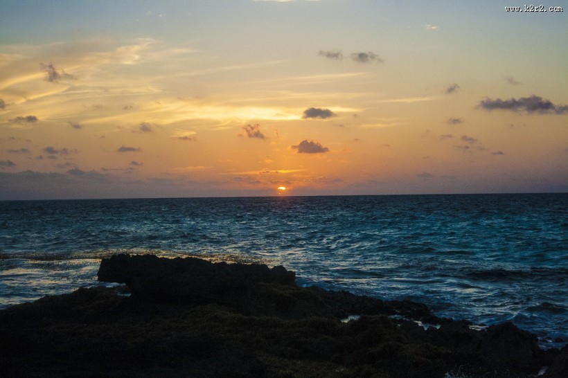 唯美的日出日落风景图片