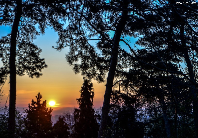 唯美的日出日落风景图片