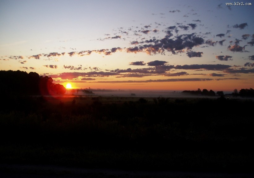 唯美的日出日落风景图片大全