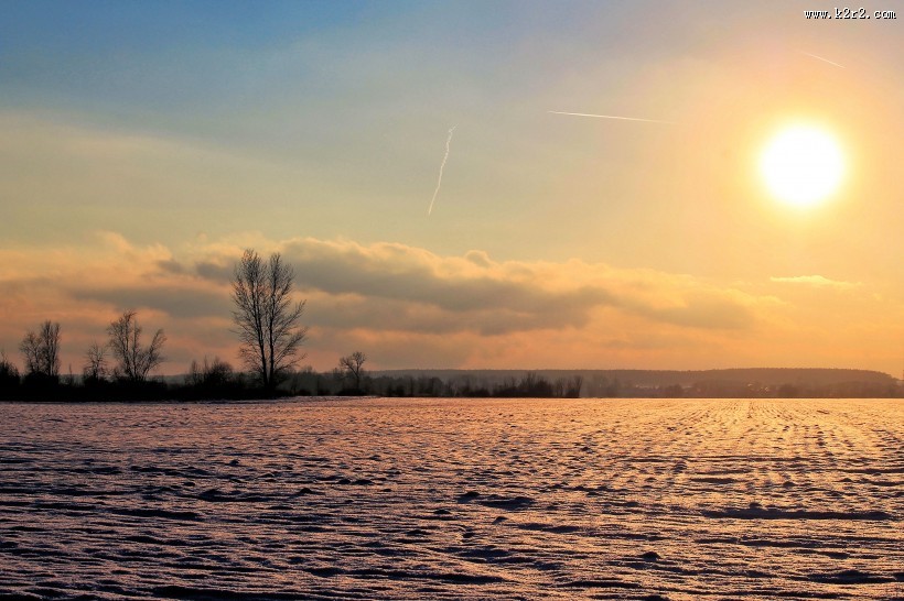唯美的日出日落风景图片大全