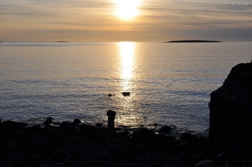 唯美的日出日落风景图片大全