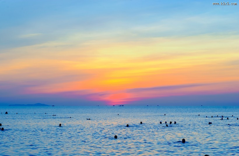 美丽的海景图片