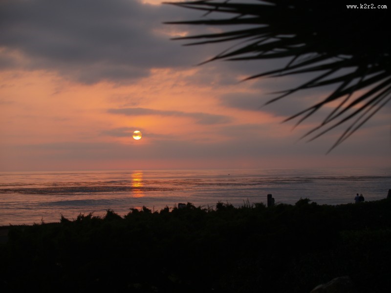 唯美的日出风景图片