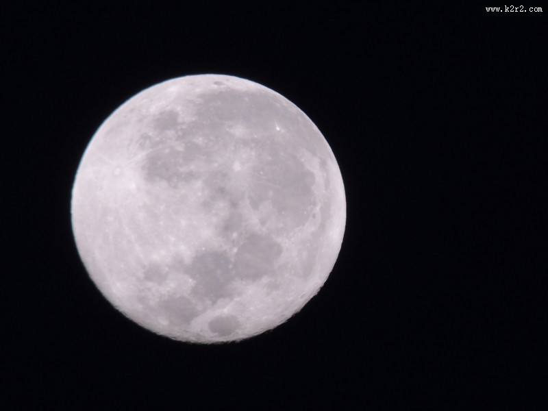 圆圆的月亮图片大全