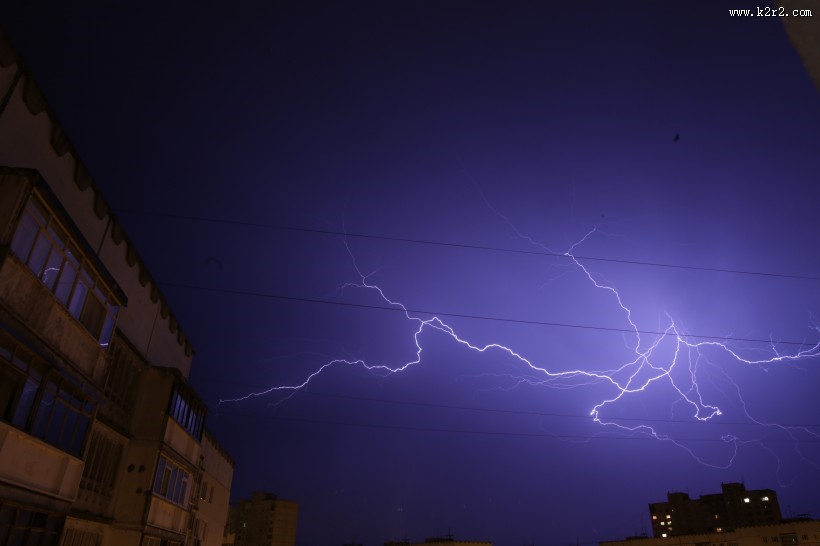 令人害怕的闪电图片