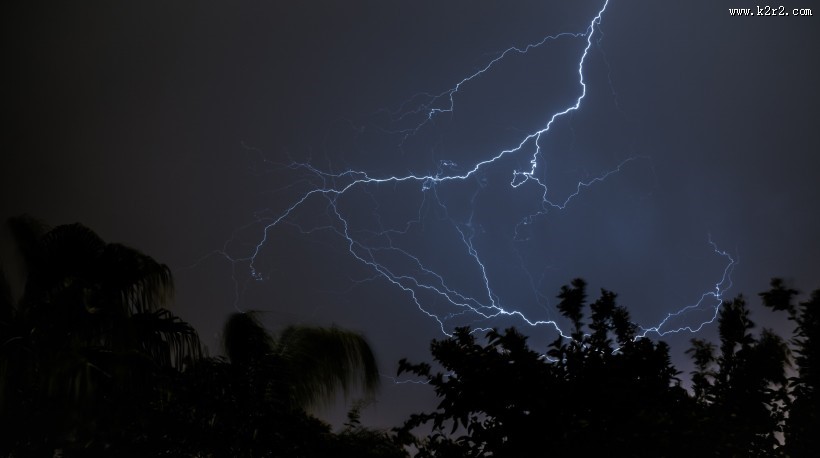 令人害怕的闪电图片