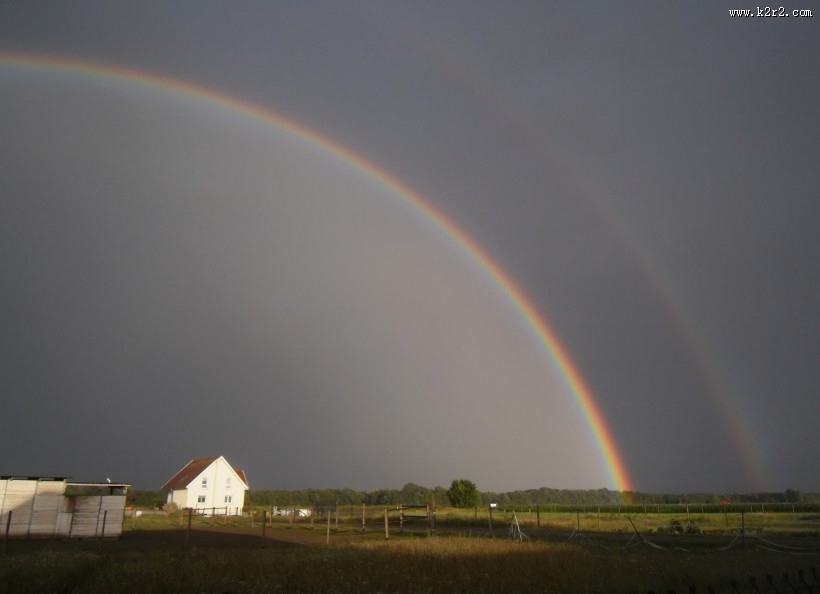 绚丽的彩虹图片大全