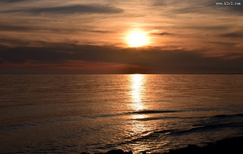 景色秀美的夕阳图片大全