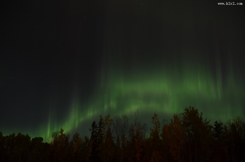 绚烂的极光图片