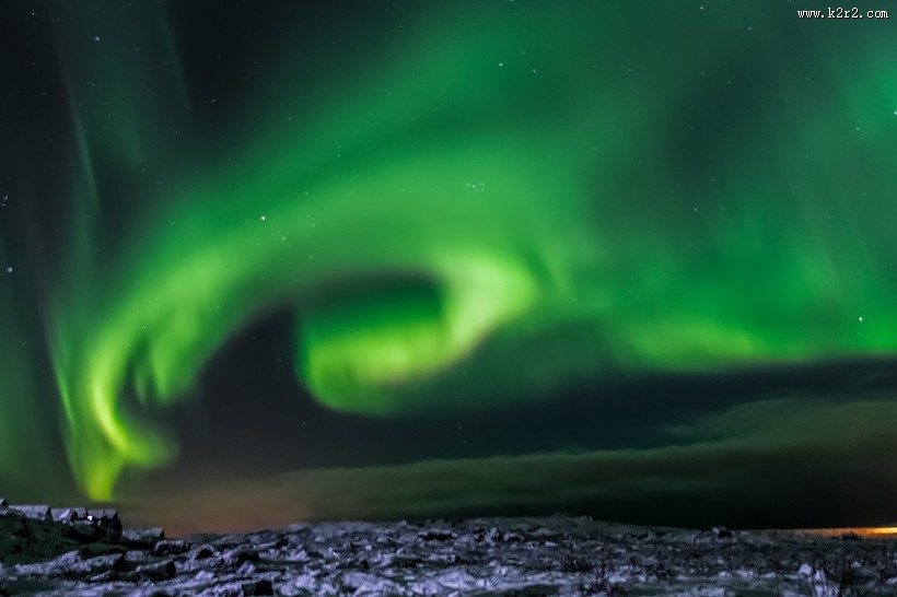 绚烂的极光图片