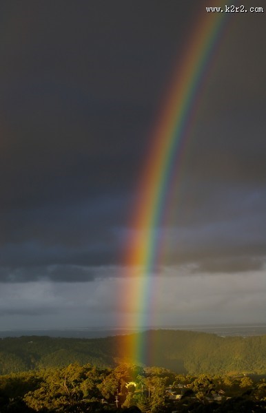 绚丽的彩虹图片