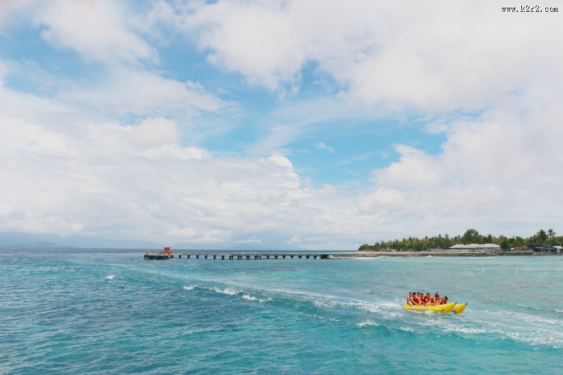 壮阔的大海风景图片