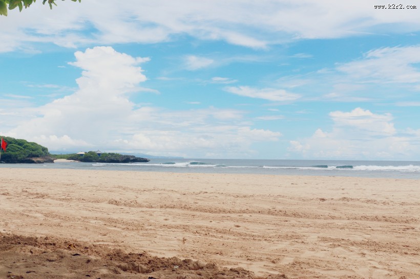 壮阔的大海风景图片